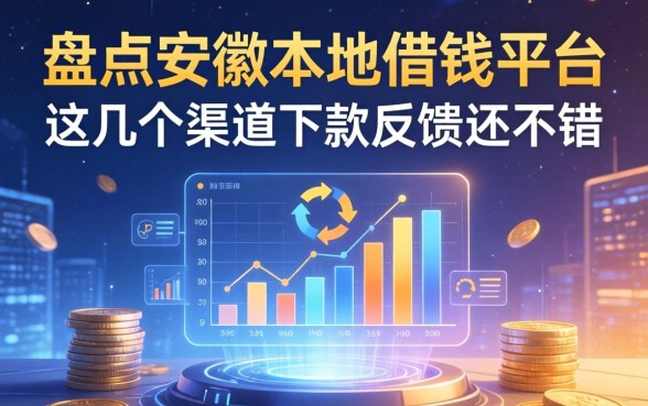 盘点安徽本地借钱平台，这几个渠道下款反馈还不错