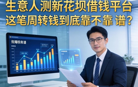 生意人实测新花坝借钱平台，这笔周转钱到底靠不靠谱？