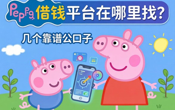 佩奇借钱平台在哪里找？整理了几个靠谱的口子