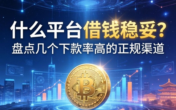 什么平台借钱稳妥？盘点几个下款率高的正规渠道