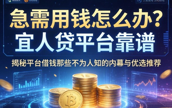 急需用钱怎么办？宜人贷平台靠谱吗？揭秘平台借钱那些不为人知的内幕与优选推荐