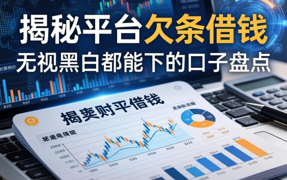 揭秘平台欠条借钱：无视黑白都能下的口子盘点