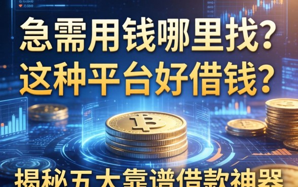 急需用钱哪里找？哪种平台好借钱？揭秘五大靠谱借款神器
