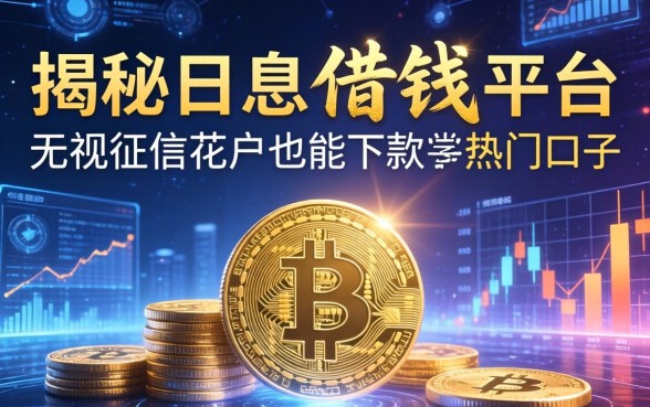 揭秘日息借钱平台：无视征信花户也能下款的热门口子