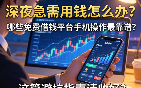 深夜急需用钱怎么办？哪些免费借钱平台手机操作最靠谱？这篇避坑指南请收好