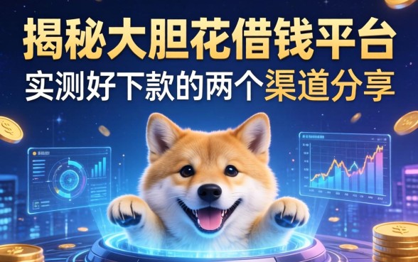 揭秘大胆花借钱平台：实测好下款的两个渠道分享