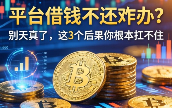 平台借钱不还咋办？别天真了，这3个后果你根本扛不住