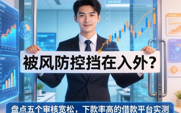 被风控拦在门外？盘点五个审核宽松、下款率高的借款平台实测