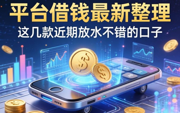 平台借钱最新整理：这几款近期放水不错的口子