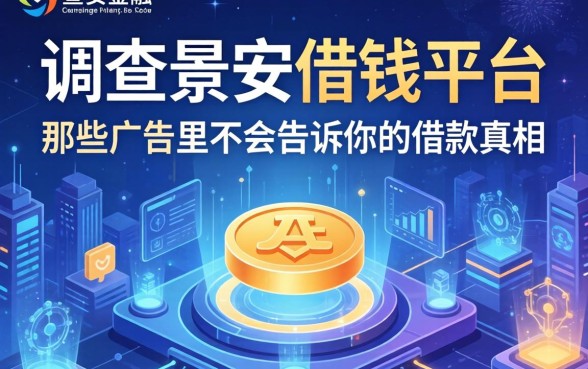 调查景洪借钱平台：那些广告里不会告诉你的借款真相