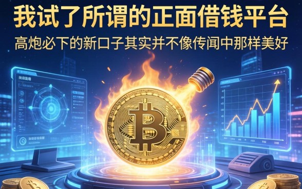 我试了所谓的正面借钱平台，高炮必下的新口子其实并不像传闻中那样美好