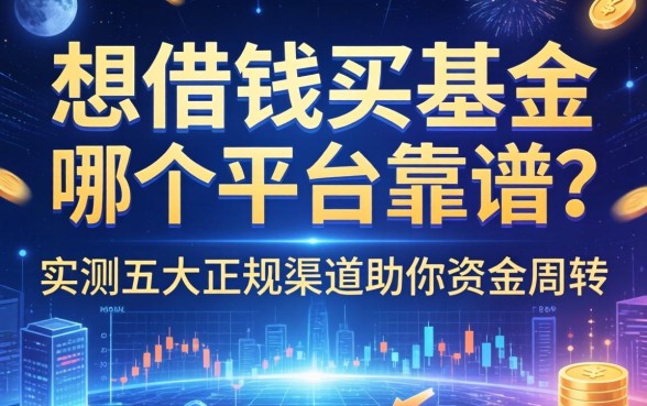 想借钱买基金哪个平台靠谱？实测五大正规渠道助你资金周转