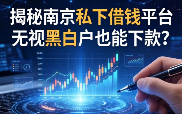 揭秘南京私下借钱平台：无视黑白户也能下款？
