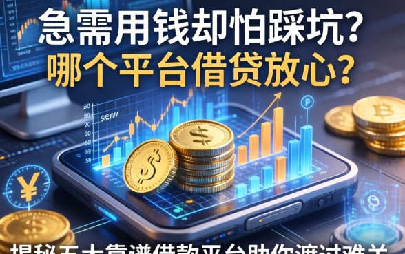 急需用钱却怕踩坑？哪个平台借钱放心？揭秘五大靠谱借款平台助你渡过难关