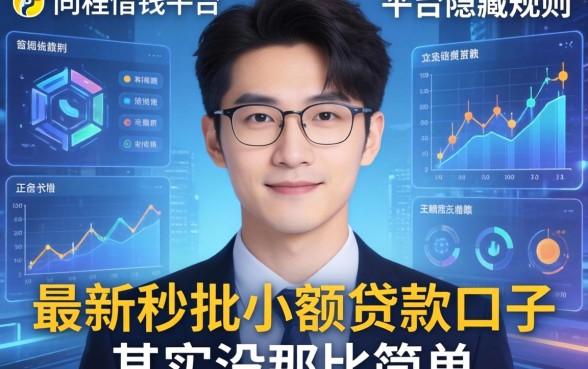 我发现了同程借钱平台的隐藏规则,最新秒批小额贷款口子其实没那么简单