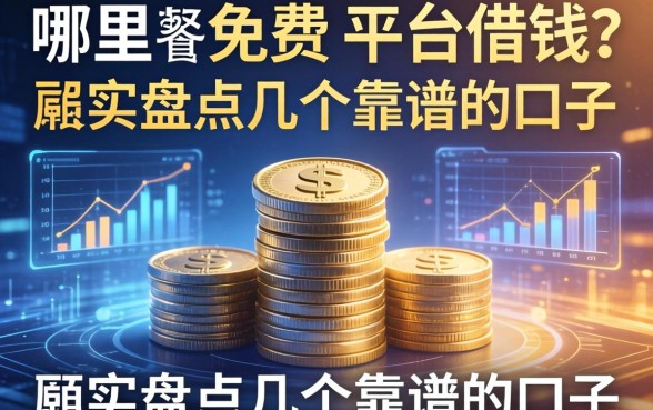 哪里有免费的平台借钱？实测盘点几个靠谱的口子