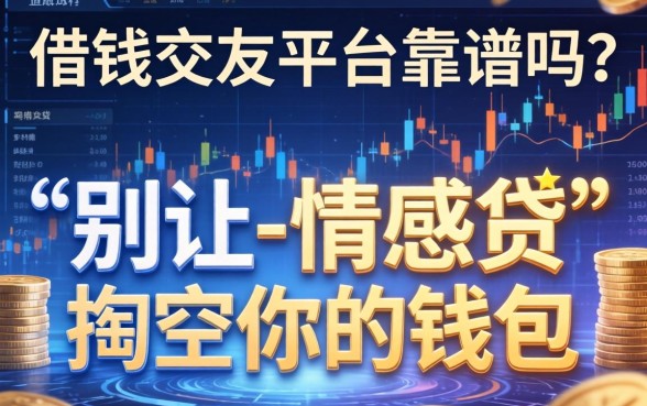 借钱交友平台靠谱吗？别让-情感贷-掏空你的钱包