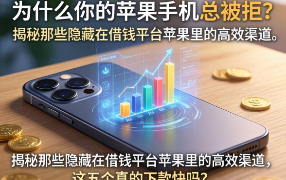 为什么你的苹果手机总被拒？揭秘那些隐藏在借钱平台苹果里的高效渠道，这五个真的下款快吗？