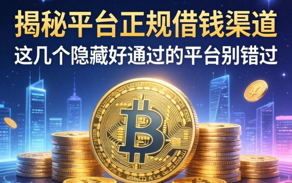 揭秘平台正规借钱渠道，这几个隐藏好通过的平台别错过