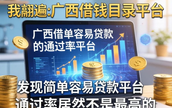我翻遍了广西借钱目录平台，发现简单容易贷款平台的通过率居然不是最高的