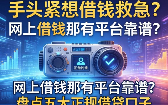 手头紧想借钱救急？网上借钱那有平台靠谱？盘点五大正规借贷口子