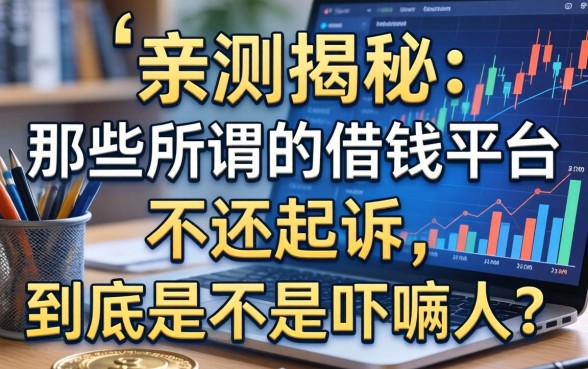 亲测揭秘：那些所谓的借钱平台不还起诉，到底是不是吓唬人？