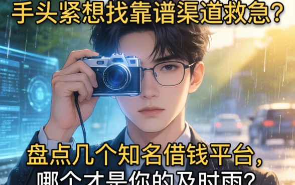 手头紧想找靠谱渠道救急？盘点几个知名借钱平台，哪个才是你的及时雨？