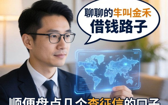 聊聊那个叫金禾的借钱路子，顺便盘点几个不查征信的口子