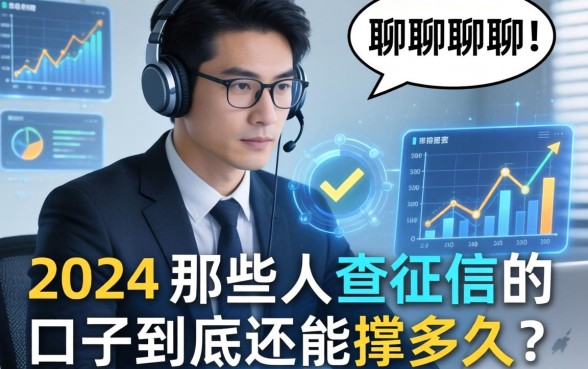 聊聊2024年借钱平台的趋势：那些不查征信的口子到底还能撑多久？