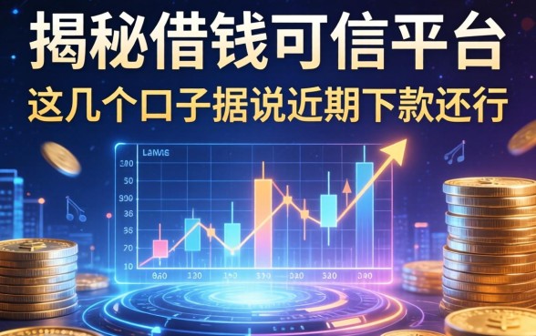 揭秘借钱可信平台：这几个口子据说近期下款还行