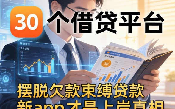 我翻了30个借钱平台，发现摆脱欠款束缚贷款新app才是上岸真相