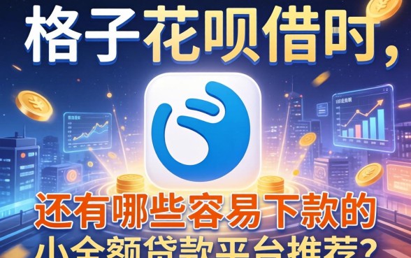 除了花呗借呗，还有哪些容易下款的小额贷款平台推荐？