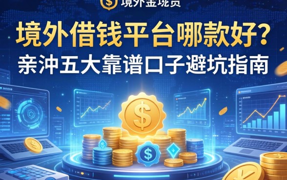 境外借钱平台哪款好？亲测五大靠谱口子避坑指南