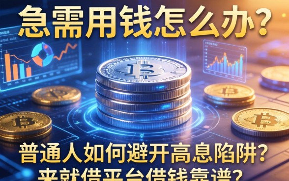 急需用钱怎么办？普通人如何避开高息陷阱？来就借平台借钱靠谱吗？