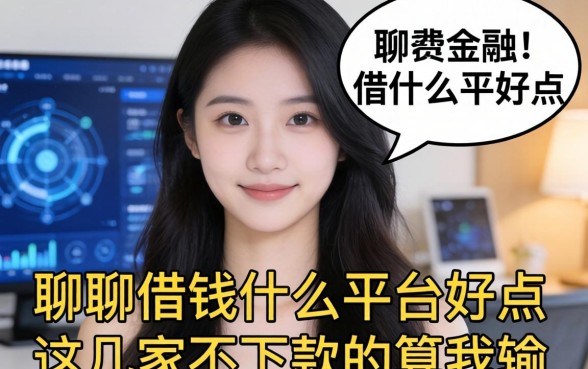 聊聊借钱什么平台好点，这几家不下款的算我输