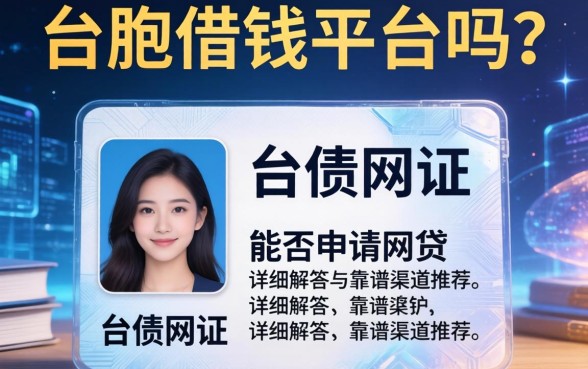 台胞借钱平台吗？台胞证能否申请网贷的详细解答与靠谱渠道推荐