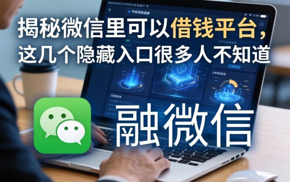 揭秘微信里可以借钱的平台，这几个隐藏入口很多人不知道