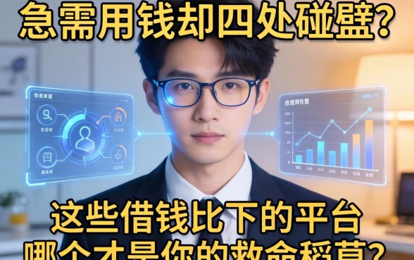 急需用钱却四处碰壁？这些借钱比下的平台哪个才是你的救命稻草？