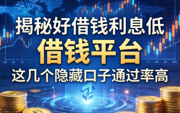揭秘好借钱利息低的借钱平台，这几个隐藏口子通过率高