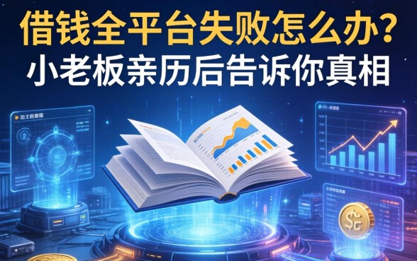 借钱全平台失败怎么办?小老板亲历后告诉你真相