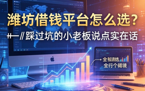 潍坊借钱平台怎么选？一个踩过坑的小老板说点实在话