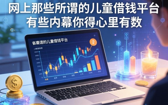 关于网上那些所谓的儿童借钱平台，有些内幕你得心里有数