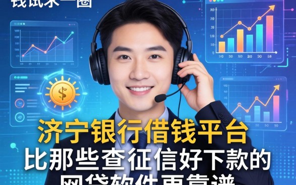 我试了一圈，发现济宁银行借钱平台比那些不查征信好下款的网贷软件更靠谱