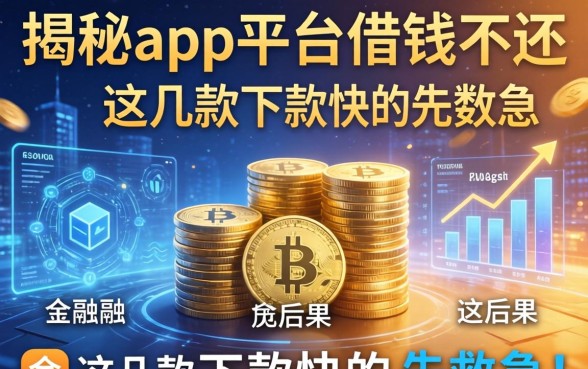 揭秘app平台借钱不还的后果，这几款下款快的先救急