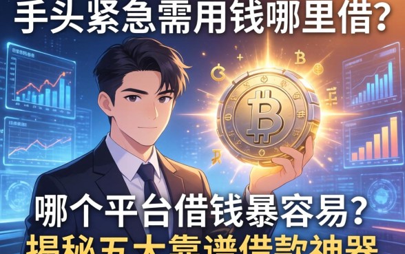 手头紧急需用钱哪里借？哪个平台借钱最容易？揭秘五大靠谱借款神器