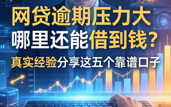 网贷逾期压力大，哪里还能借到钱？真实经验分享这五个靠谱口子