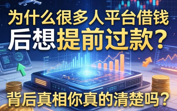 为什么很多人平台借钱后想提前还款？背后真相你真的清楚吗？