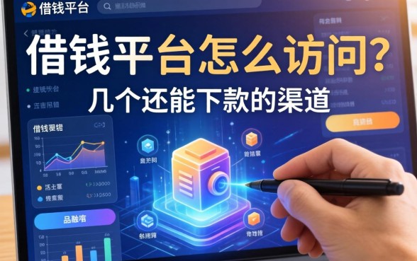 借钱平台怎么访问？整理了几个还能下款的渠道