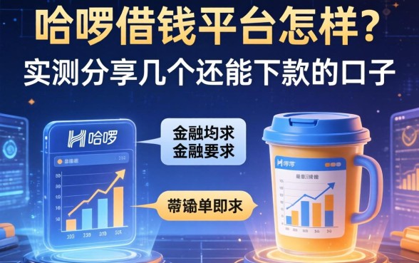 哈啰借钱平台怎样？实测分享几个还能下款的口子