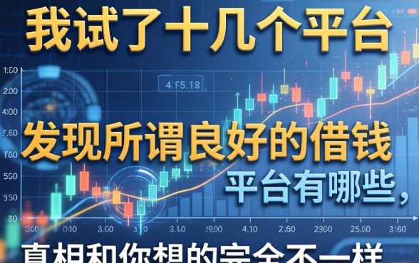 我试了十几个平台，发现所谓良好的借钱平台有哪些，真相和你想的完全不一样